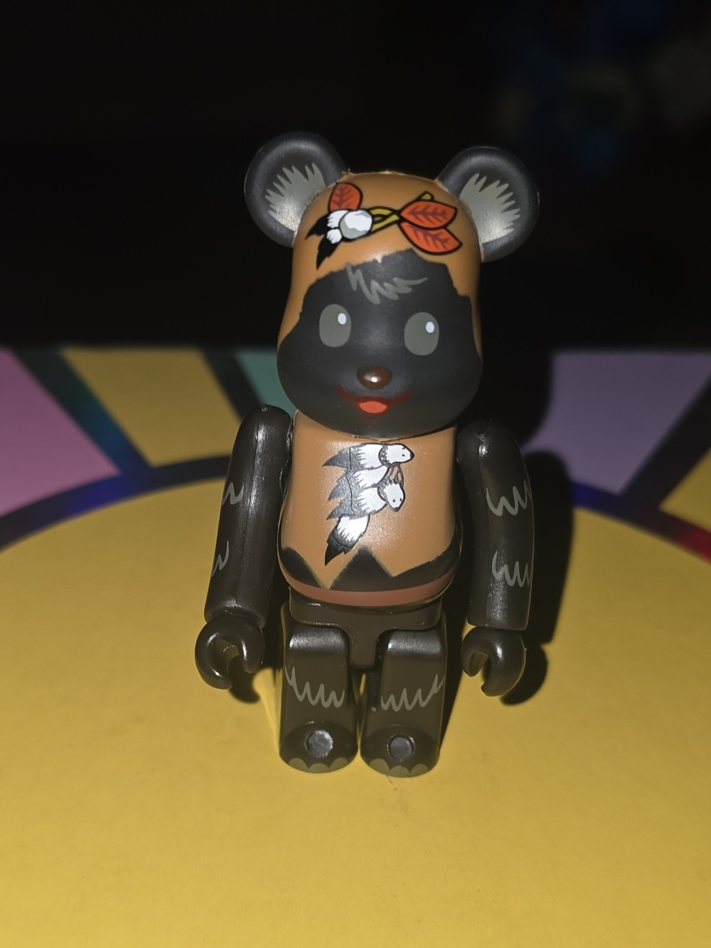 Medicom Bearbrick Star Wars Ewok Paploo 100% Figure Loose New Limited Edition